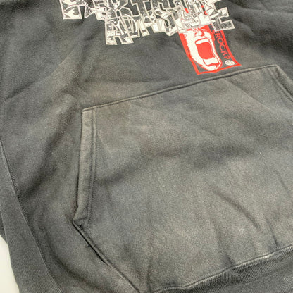 【中古品】【メンズ】 HEX ANTISTYLE ヘックスアンチスタイル CHAMPION チャンピオン SWEAT HOODIE スウェット フーディー トップス 長袖 142-251220-cs-22-izu サイズ：L カラー：ブラック 万代Net店