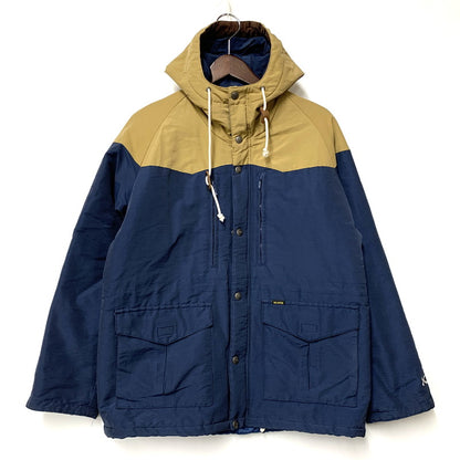 【中古品】【メンズ】 BLUCO ブルコ OL-047-021 MOUNTAIN PARKA マウンテン パーカー アウター 145-251220-cs-25-izu サイズ：60/40 カラー：ネイビー×ベージュ 万代Net店