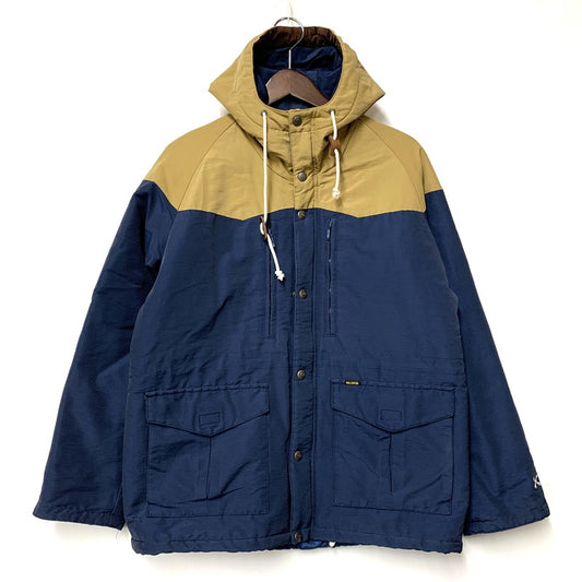 【中古品】【メンズ】 BLUCO ブルコ OL-047-021 MOUNTAIN PARKA マウンテン パーカー アウター 145-251220-cs-25-izu サイズ：60/40 カラー：ネイビー×ベージュ 万代Net店