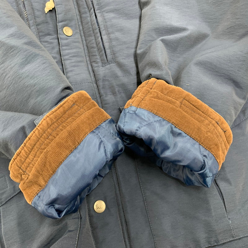 【中古品】【メンズ】 BLUCO ブルコ OL-047-021 MOUNTAIN PARKA マウンテン パーカー アウター 145-251220-cs-25-izu サイズ：60/40 カラー：ネイビー×ベージュ 万代Net店