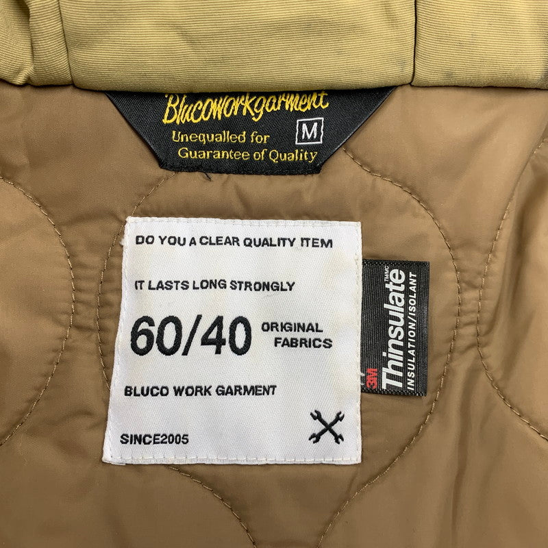 【中古品】【メンズ】 BLUCO ブルコ OL-045 MOUNTAIN PARKA マウンテン パーカー アウター 145-251220-cs-26-izu サイズ：60/40 カラー：ネイビー 万代Net店