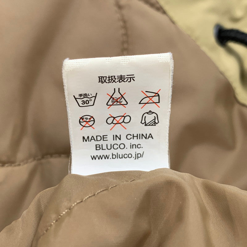 【中古品】【メンズ】 BLUCO ブルコ OL-045 MOUNTAIN PARKA マウンテン パーカー アウター 145-251220-cs-26-izu サイズ：60/40 カラー：ネイビー 万代Net店
