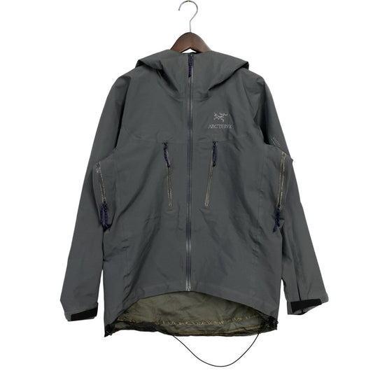 【現状渡し品】【メンズ】 ARC'TERYX アークテリクス 6290 カナダ製 ALPHA LT JACKET アルファ ジャケット アウター 長袖 144-251214-hk-03-izu サイズ：S カラー：グレー 万代Net店