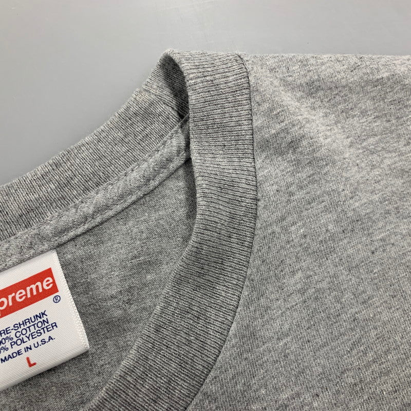 【中古品】【メンズ】 GO FUCK YOURSELF POCKET TEE ゴー ファック ユアセルフ ポケット Tシャツ 半袖 ショートスリーブ トップス 149-260103-kh-04-izu サイズ：L カラー：グレー 万代Net店