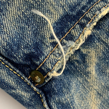 【現状渡し品】【メンズ】 HYSTERIC GLAMOUR ヒステリックグラマー XXX STUDS DENIM PANTS スタッズ デニム パンツ ズボン ボトムス 151-251215-ya-06-izu サイズ：下記参照 カラー：インディゴ 万代Net店