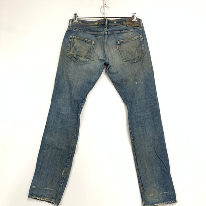 【現状渡し品】【メンズ】 HYSTERIC GLAMOUR ヒステリックグラマー XXX STUDS DENIM PANTS スタッズ デニム パンツ ズボン ボトムス 151-251215-ya-06-izu サイズ：下記参照 カラー：インディゴ 万代Net店