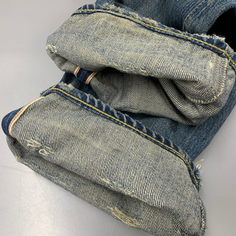 【現状渡し品】【メンズ】 HYSTERIC GLAMOUR ヒステリックグラマー XXX STUDS DENIM PANTS スタッズ デニム パンツ ズボン ボトムス 151-251215-ya-06-izu サイズ：下記参照 カラー：インディゴ 万代Net店