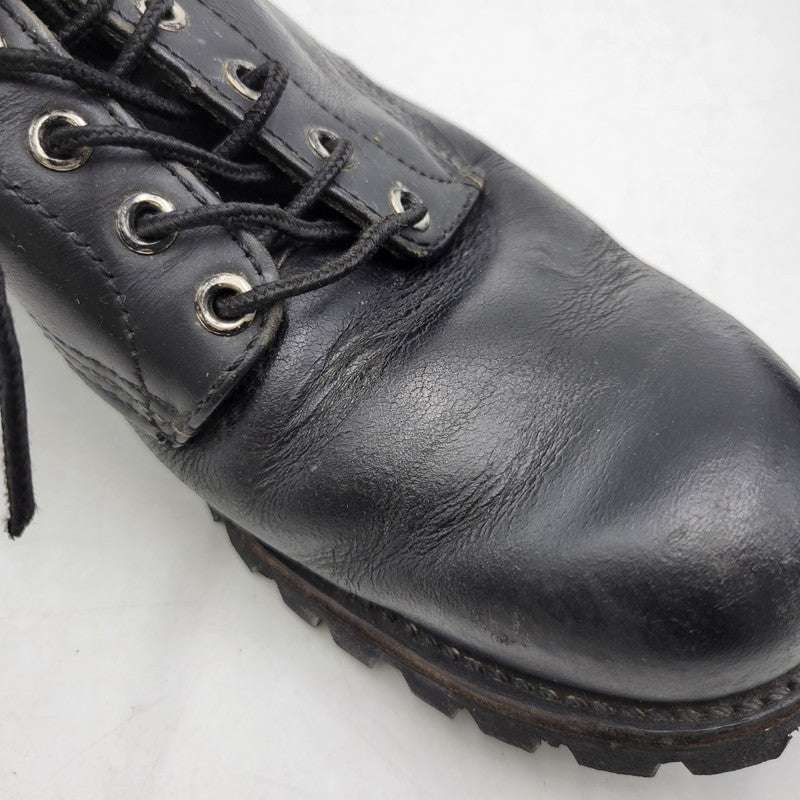 【現状渡し品】【メンズ】 RED WING レッドウィング 6-INCH CLASSIC ROUND BOOTS 8165 6インチ クラシック ラウンド ブーツ USA製 シューズ 靴 164-251215-as-06-izu サイズ：28cm カラー：ブラック 万代Net店