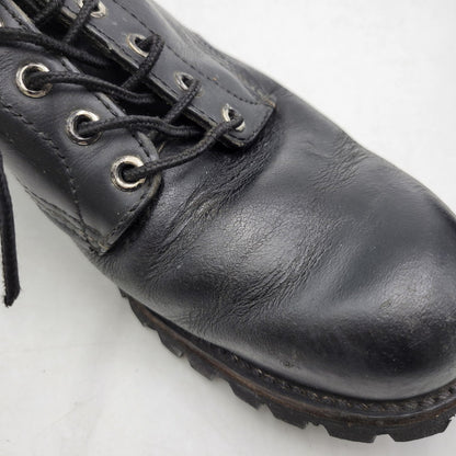 【現状渡し品】【メンズ】 RED WING レッドウィング 6-INCH CLASSIC ROUND BOOTS 8165 6インチ クラシック ラウンド ブーツ USA製 シューズ 靴 164-251215-as-06-izu サイズ：28cm カラー：ブラック 万代Net店