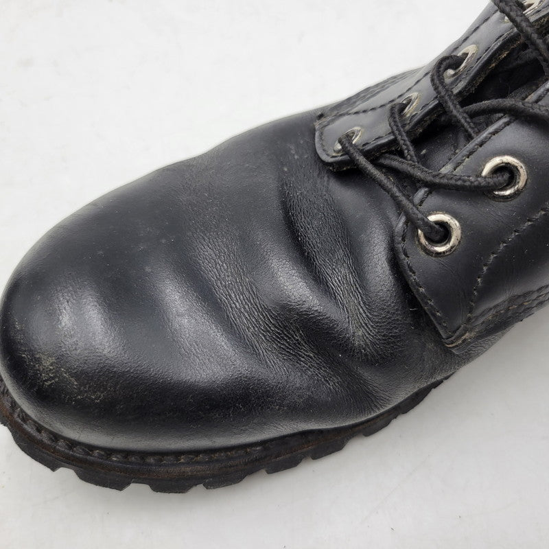 【現状渡し品】【メンズ】 RED WING レッドウィング 6-INCH CLASSIC ROUND BOOTS 8165 6インチ クラシック ラウンド ブーツ USA製 シューズ 靴 164-251215-as-06-izu サイズ：28cm カラー：ブラック 万代Net店
