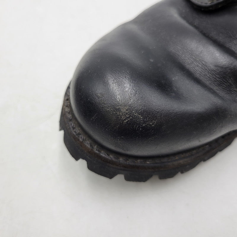 【現状渡し品】【メンズ】 RED WING レッドウィング 6-INCH CLASSIC ROUND BOOTS 8165 6インチ クラシック ラウンド ブーツ USA製 シューズ 靴 164-251215-as-06-izu サイズ：28cm カラー：ブラック 万代Net店