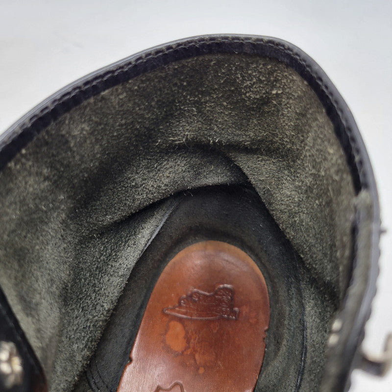 【現状渡し品】【メンズ】 RED WING レッドウィング 6-INCH CLASSIC ROUND BOOTS 8165 6インチ クラシック ラウンド ブーツ USA製 シューズ 靴 164-251215-as-06-izu サイズ：28cm カラー：ブラック 万代Net店