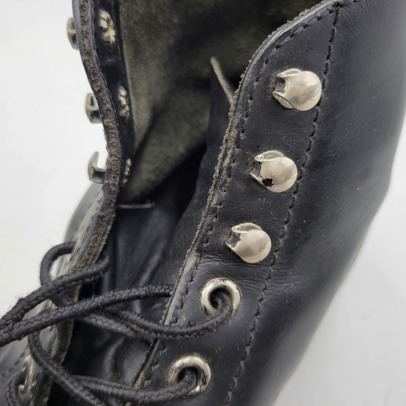 【現状渡し品】【メンズ】 RED WING レッドウィング 6-INCH CLASSIC ROUND BOOTS 8165 6インチ クラシック ラウンド ブーツ USA製 シューズ 靴 164-251215-as-06-izu サイズ：28cm カラー：ブラック 万代Net店