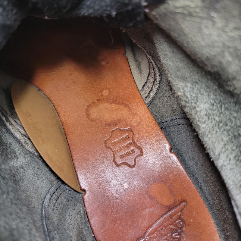 【現状渡し品】【メンズ】 RED WING レッドウィング 6-INCH CLASSIC ROUND BOOTS 8165 6インチ クラシック ラウンド ブーツ USA製 シューズ 靴 164-251215-as-06-izu サイズ：28cm カラー：ブラック 万代Net店