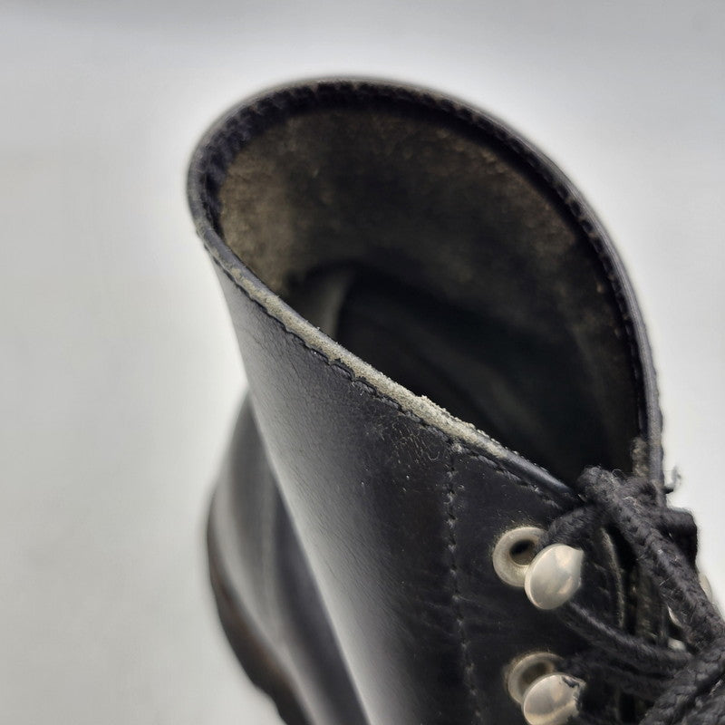 【現状渡し品】【メンズ】 RED WING レッドウィング 6-INCH CLASSIC ROUND BOOTS 8165 6インチ クラシック ラウンド ブーツ USA製 シューズ 靴 164-251215-as-06-izu サイズ：28cm カラー：ブラック 万代Net店