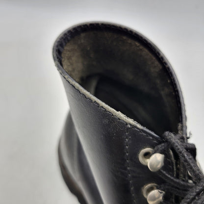 【現状渡し品】【メンズ】 RED WING レッドウィング 6-INCH CLASSIC ROUND BOOTS 8165 6インチ クラシック ラウンド ブーツ USA製 シューズ 靴 164-251215-as-06-izu サイズ：28cm カラー：ブラック 万代Net店