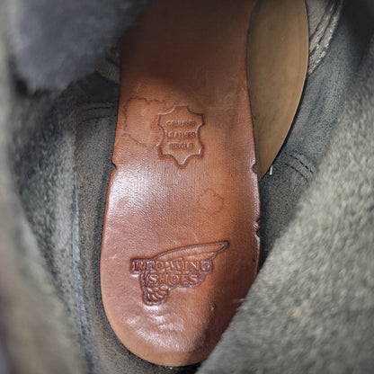 【現状渡し品】【メンズ】 RED WING レッドウィング 6-INCH CLASSIC ROUND BOOTS 8165 6インチ クラシック ラウンド ブーツ USA製 シューズ 靴 164-251215-as-06-izu サイズ：28cm カラー：ブラック 万代Net店