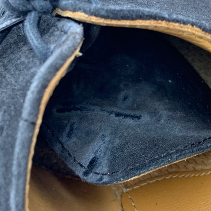 【中古品】【メンズ】 イングランド製 WING CHIP SUEDE LEATHER SHOES ウィング チップ スウェード レザー シューズ 靴 164-251216-cs-16-izu サイズ：9 カラー：ブラック 万代Net店