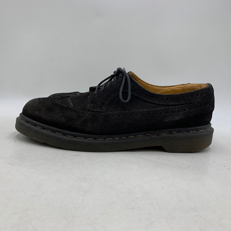 【中古品】【メンズ】 イングランド製 WING CHIP SUEDE LEATHER SHOES ウィング チップ スウェード レザー シューズ 靴 164-251216-cs-16-izu サイズ：9 カラー：ブラック 万代Net店