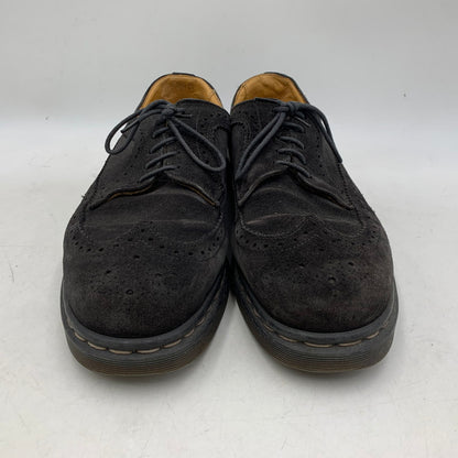 【中古品】【メンズ】 イングランド製 WING CHIP SUEDE LEATHER SHOES ウィング チップ スウェード レザー シューズ 靴 164-251216-cs-16-izu サイズ：9 カラー：ブラック 万代Net店