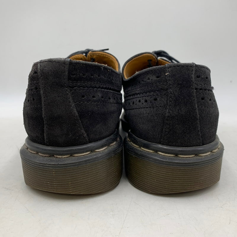 【中古品】【メンズ】 イングランド製 WING CHIP SUEDE LEATHER SHOES ウィング チップ スウェード レザー シューズ 靴 164-251216-cs-16-izu サイズ：9 カラー：ブラック 万代Net店