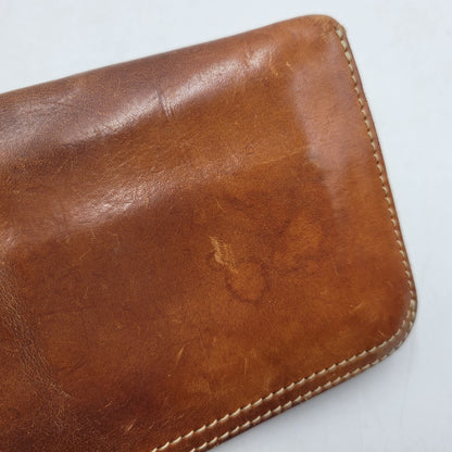 【中古品】【メンズ】 REDMOON レッドムーン L字ジップ LEATHER WALLET レザー ウォレット 財布 長財布 200-251215-ya-18-izu カラー：ブラウン 万代Net店