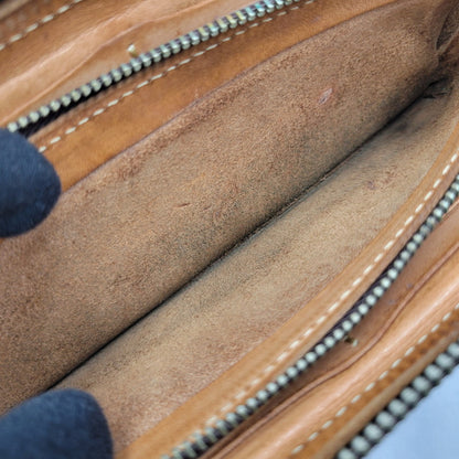 【中古品】【メンズ】 REDMOON レッドムーン L字ジップ LEATHER WALLET レザー ウォレット 財布 長財布 200-251215-ya-18-izu カラー：ブラウン 万代Net店