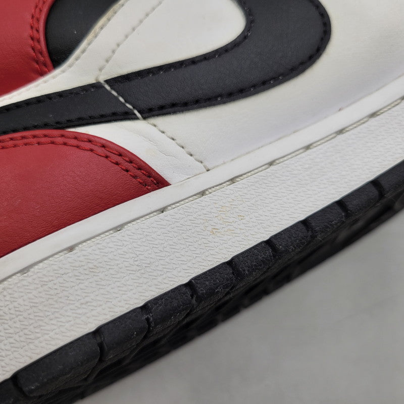 【中古品】【メンズ/レディース】 NIKE ナイキ 554724-069 AIR JORDAN 1 MID エア ジョーダン 1ミッド スニーカー シューズ 靴 160-251220-cs-08-izu サイズ：26cm カラー：BLACK/BLACK-GYM RED 万代Net店