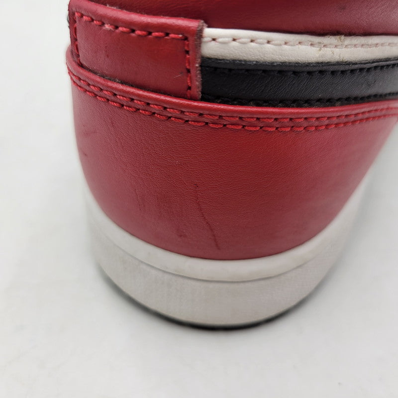 【中古品】【メンズ/レディース】 NIKE ナイキ 554724-069 AIR JORDAN 1 MID エア ジョーダン 1ミッド スニーカー シューズ 靴 160-251220-cs-08-izu サイズ：26cm カラー：BLACK/BLACK-GYM RED 万代Net店
