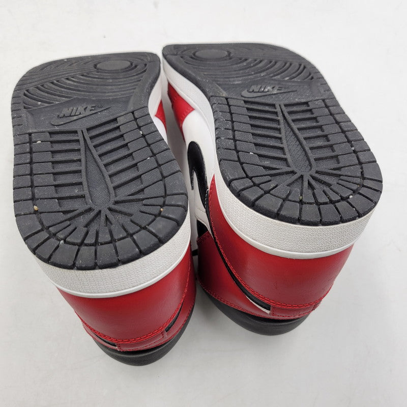 【中古品】【メンズ/レディース】 NIKE ナイキ 554724-069 AIR JORDAN 1 MID エア ジョーダン 1ミッド スニーカー シューズ 靴 160-251220-cs-08-izu サイズ：26cm カラー：BLACK/BLACK-GYM RED 万代Net店