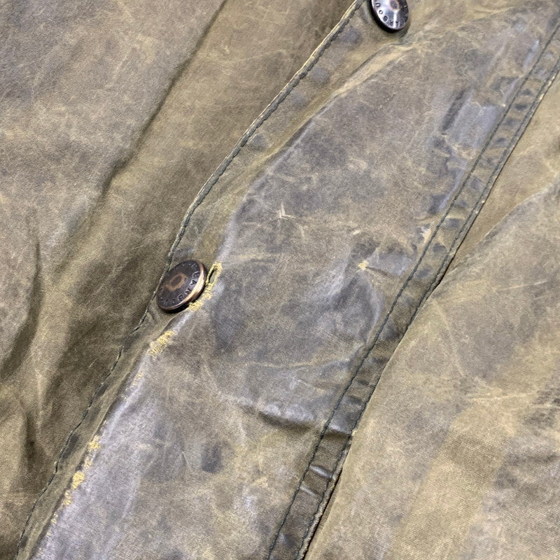 【現状渡し品】【メンズ】 Barbour バーブァー A200 BORDER JACKET ボーダー ジャケット アウター 146-251215-ya-11-izu サイズ：C46 カラー：カーキ系 万代Net店