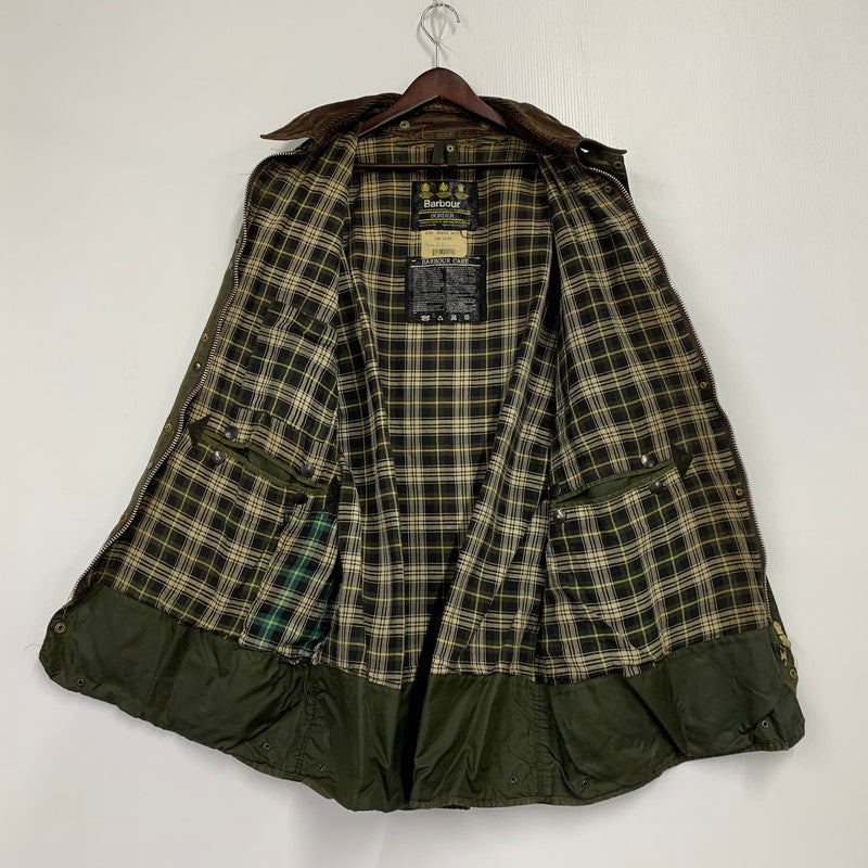 【現状渡し品】【メンズ】 Barbour バーブァー A200 BORDER JACKET ボーダー ジャケット アウター 146-251215-ya-11-izu サイズ：C46 カラー：カーキ系 万代Net店