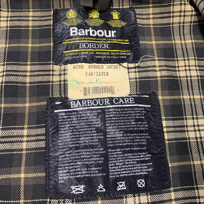 【現状渡し品】【メンズ】 Barbour バーブァー A200 BORDER JACKET ボーダー ジャケット アウター 146-251215-ya-11-izu サイズ：C46 カラー：カーキ系 万代Net店