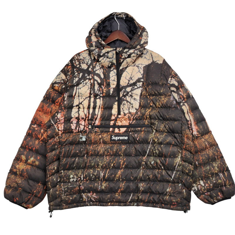 【中古品】【メンズ】 20AW MICRO DOWN マイクロ ダウン HALF ZIP HOODED PULLOVER ハーフ ジップ フーデッド プルオーバー アウター 149-251215-ya-13-izu サイズ：L カラー：マルチ 万代Net店