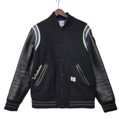 【現状渡し品】【メンズ】 BEDWIN ベドウィン MELTON AWARD JACKET メルトン アウォード ジャケット アウター 142-251216-cs-07-izu サイズ：2 カラー：ブラック 万代Net店