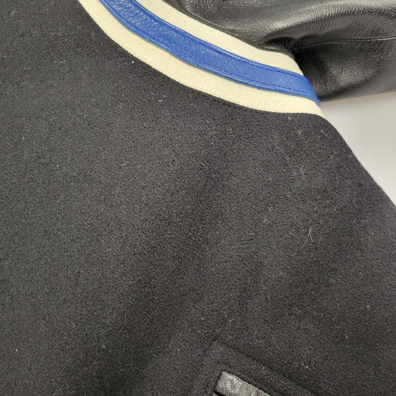 【現状渡し品】【メンズ】 BEDWIN ベドウィン MELTON AWARD JACKET メルトン アウォード ジャケット アウター 142-251216-cs-07-izu サイズ：2 カラー：ブラック 万代Net店