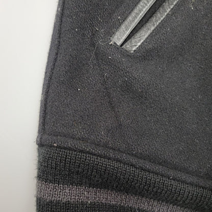 【現状渡し品】【メンズ】 BEDWIN ベドウィン MELTON AWARD JACKET メルトン アウォード ジャケット アウター 142-251216-cs-07-izu サイズ：2 カラー：ブラック 万代Net店