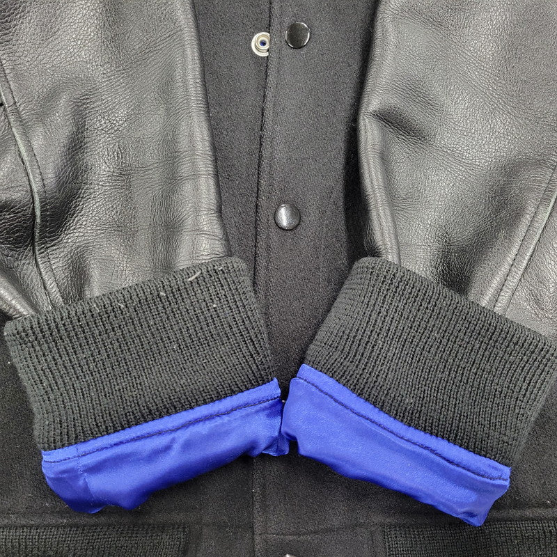 【現状渡し品】【メンズ】 BEDWIN ベドウィン MELTON AWARD JACKET メルトン アウォード ジャケット アウター 142-251216-cs-07-izu サイズ：2 カラー：ブラック 万代Net店