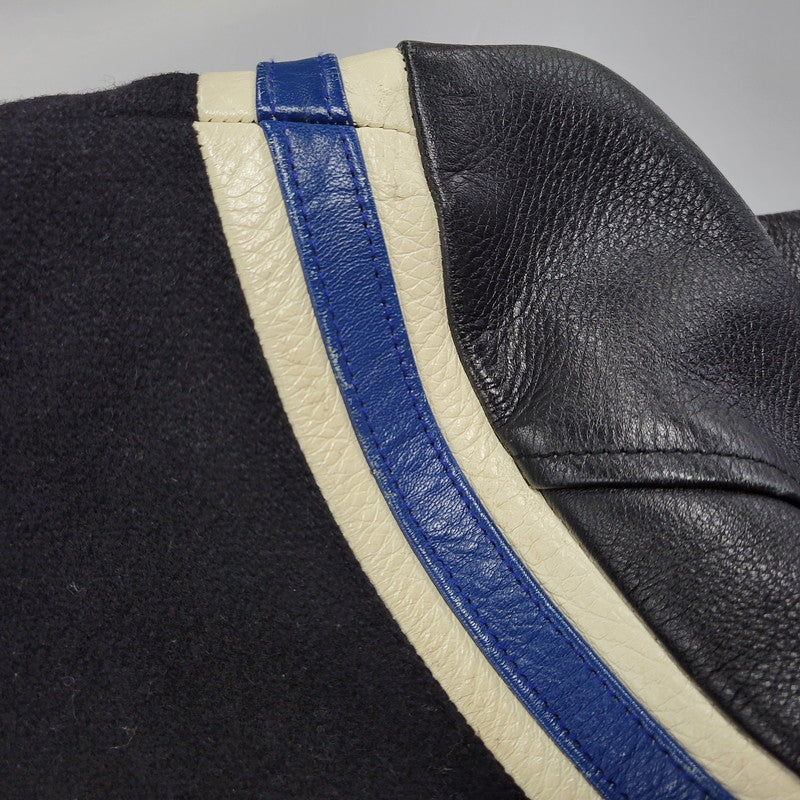 【現状渡し品】【メンズ】 BEDWIN ベドウィン MELTON AWARD JACKET メルトン アウォード ジャケット アウター 142-251216-cs-07-izu サイズ：2 カラー：ブラック 万代Net店