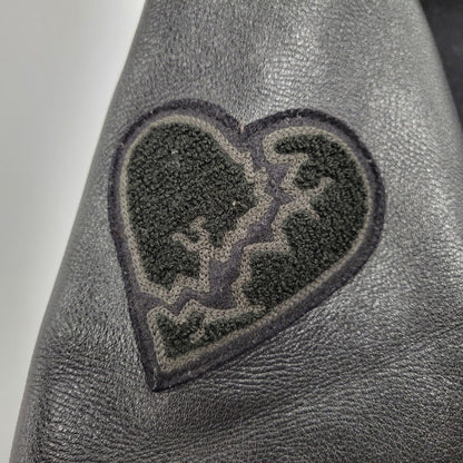 【現状渡し品】【メンズ】 BEDWIN ベドウィン MELTON AWARD JACKET メルトン アウォード ジャケット アウター 142-251216-cs-07-izu サイズ：2 カラー：ブラック 万代Net店