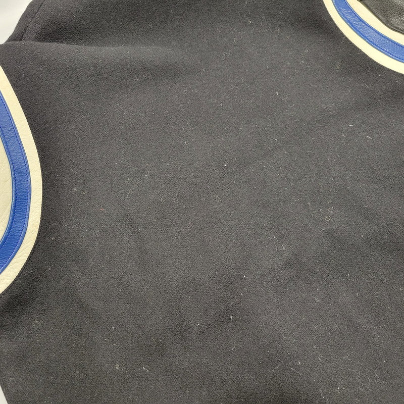 【現状渡し品】【メンズ】 BEDWIN ベドウィン MELTON AWARD JACKET メルトン アウォード ジャケット アウター 142-251216-cs-07-izu サイズ：2 カラー：ブラック 万代Net店