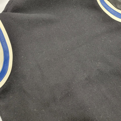 【現状渡し品】【メンズ】 BEDWIN ベドウィン MELTON AWARD JACKET メルトン アウォード ジャケット アウター 142-251216-cs-07-izu サイズ：2 カラー：ブラック 万代Net店