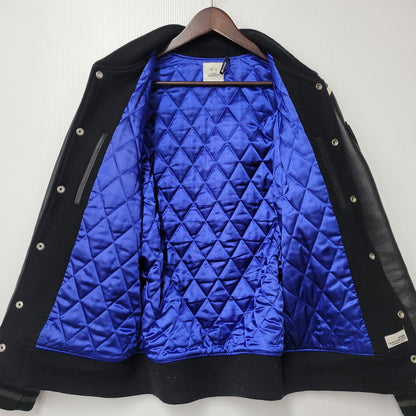 【現状渡し品】【メンズ】 BEDWIN ベドウィン MELTON AWARD JACKET メルトン アウォード ジャケット アウター 142-251216-cs-07-izu サイズ：2 カラー：ブラック 万代Net店