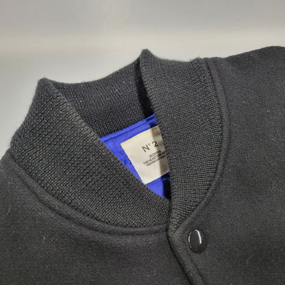 【現状渡し品】【メンズ】 BEDWIN ベドウィン MELTON AWARD JACKET メルトン アウォード ジャケット アウター 142-251216-cs-07-izu サイズ：2 カラー：ブラック 万代Net店