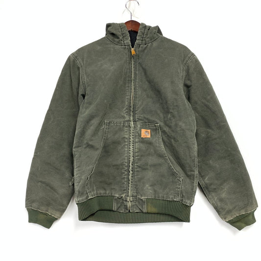 【現状渡し品】【メンズ】 Carhartt カーハート YYJ130 MOS 2005年製 00S ACTIVE JACKET アクティブ ジャケット アウター 146-251215-ya-10-izu サイズ：XL カラー：モスグリーン 万代Net店