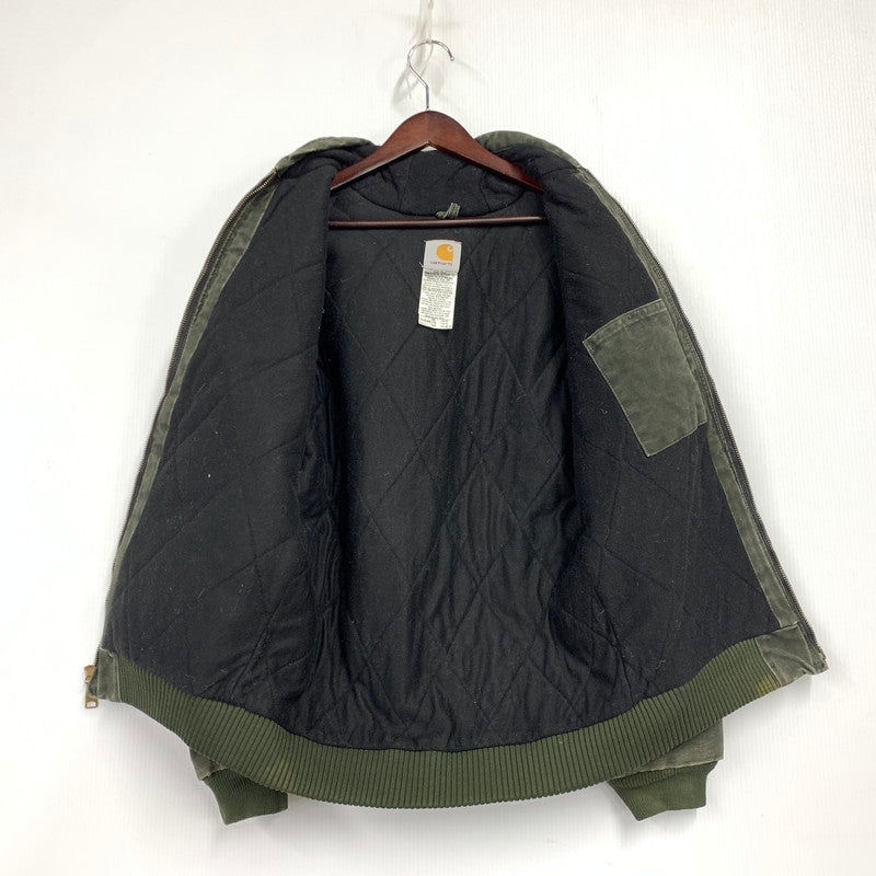 【現状渡し品】【メンズ】 Carhartt カーハート YYJ130 MOS 2005年製 00S ACTIVE JACKET アクティブ ジャケット アウター 146-251215-ya-10-izu サイズ：XL カラー：モスグリーン 万代Net店
