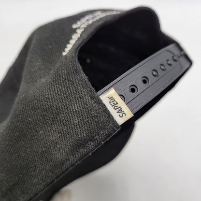 【中古品】【メンズ/レディース】 SAPEUR×MASATOSHI HAMADA サプール×マサトシ ハマダ HS-LOGO SNAPBACK CAP HSロゴ スナップバック キャップ 帽子 185-251220-cs-10-izu サイズ：L/XL カラー：ブラック 万代Net店