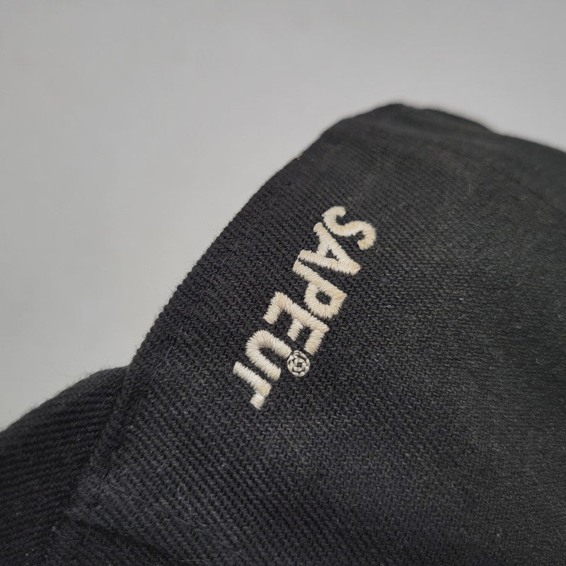 【中古品】【メンズ/レディース】 SAPEUR×MASATOSHI HAMADA サプール×マサトシ ハマダ HS-LOGO SNAPBACK CAP HSロゴ スナップバック キャップ 帽子 185-251220-cs-10-izu サイズ：L/XL カラー：ブラック 万代Net店