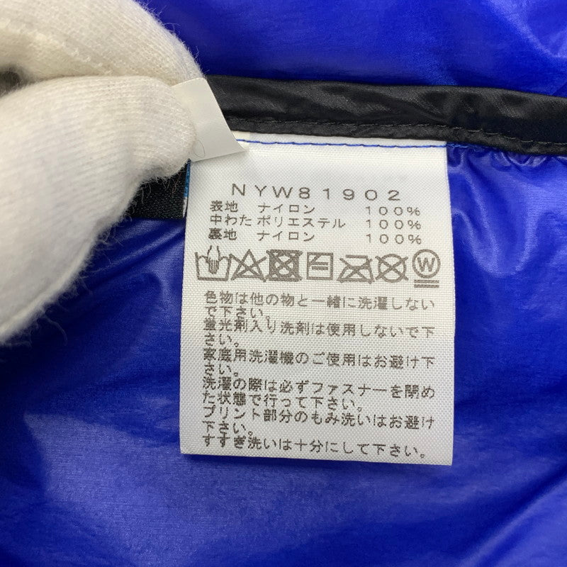 【中古品】【レディース】 THE NORTH FACE ザ・ノースフェイス NYW81902 POLARIS INSULATED HOODIE ポラリス インサレーテッド フーディ アウター 長袖 168-251215-kh-04-izu サイズ：L カラー：ブルー×ブラック 万代Net店