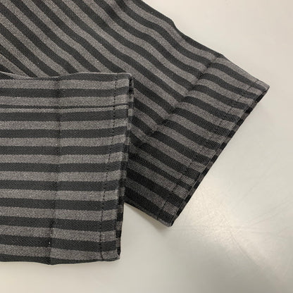 【中古品】【メンズ】 D101 2013 176 イタリア製 国内正規 TIGHT FIT STRIPE PANTS タイト フィット ストライプ パンツ ボトムス ズボン 152-251220-cs-29-izu サイズ：46 カラー：ブラック×グレー 万代Net店